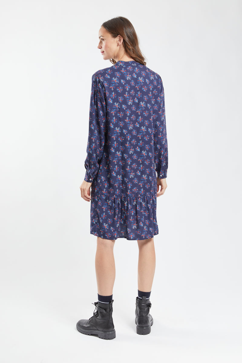 armor-lux-h-ritage-robe-fleurie-manches-longues-en-viscose image 2