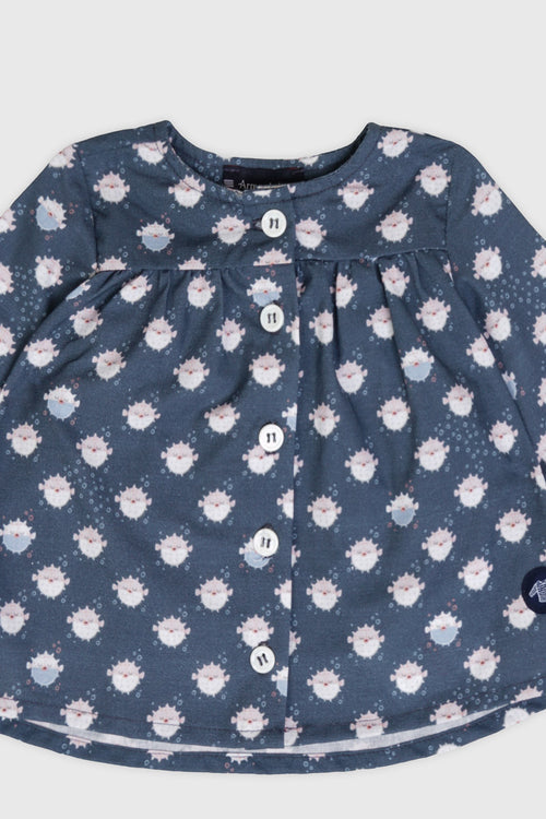 armor-lux-blouse-b-b-fish-h-ritage-coton-100-imprim-poisson image 4