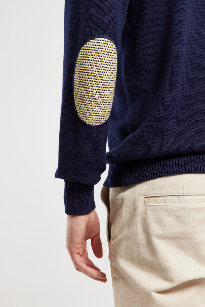 armor-lux-pull-coudi-res-homme-deauville-coton image 4