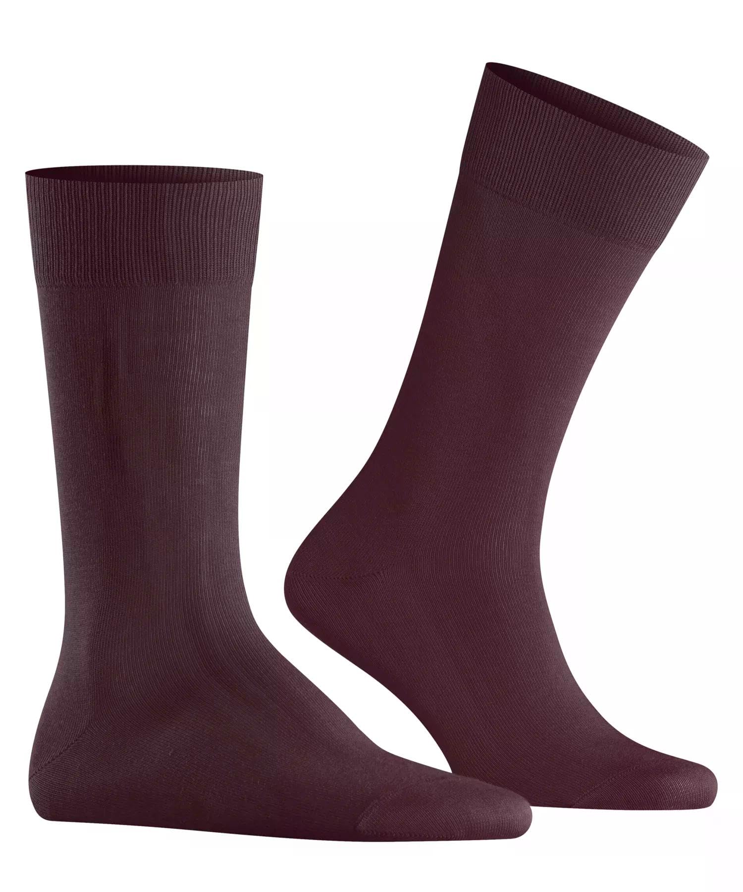 burlington-lord-chaussettes-homme-rouge-claret-8435-40-46-coton-unies-1-paire image 3