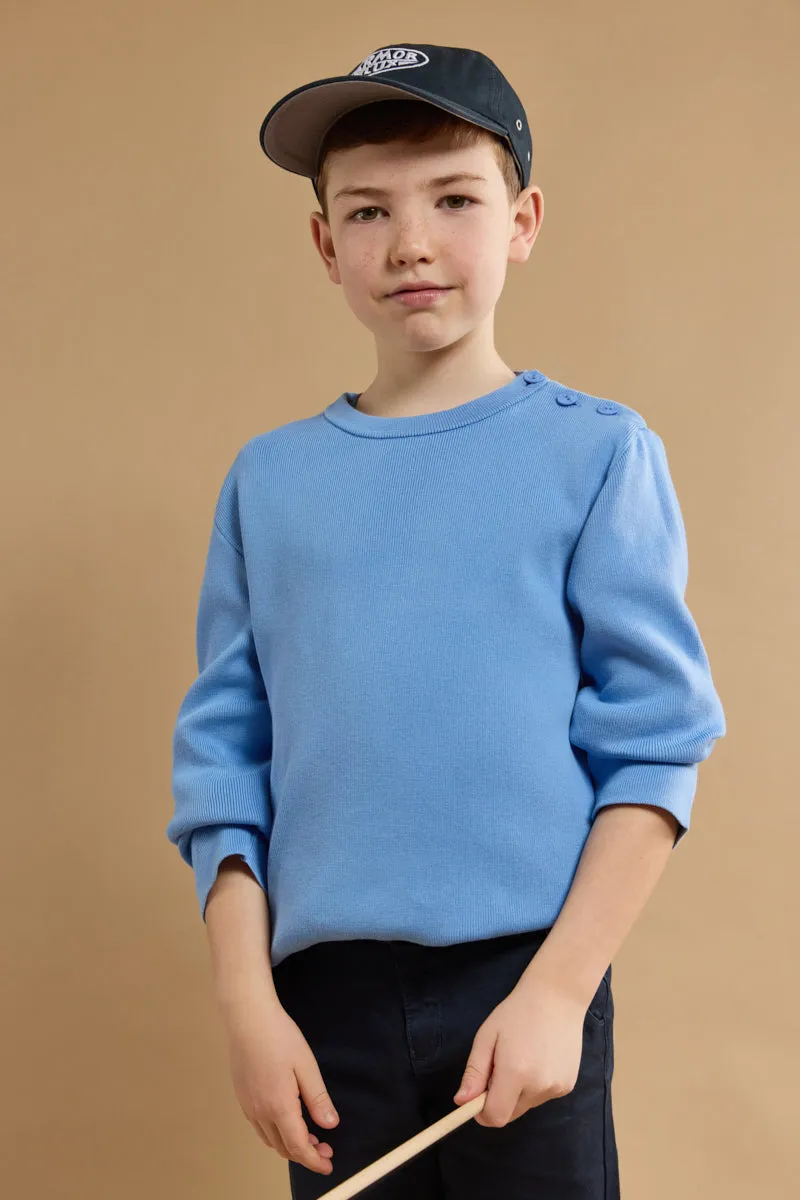 armor-lux-pull-marin-uni-kids-coton image 1