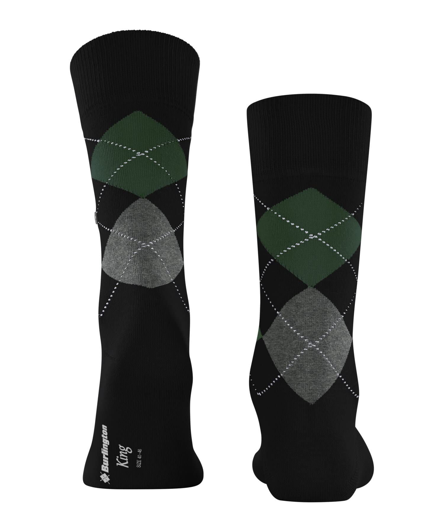 burlington-king-chaussettes-homme-coton-bio-opaque image 2