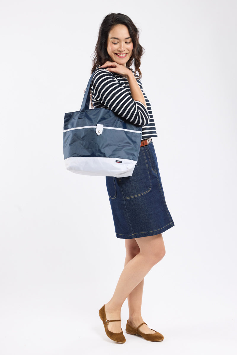 armor-lux-sac-shopping-polyester-avec-pochette-zipp-e image 3