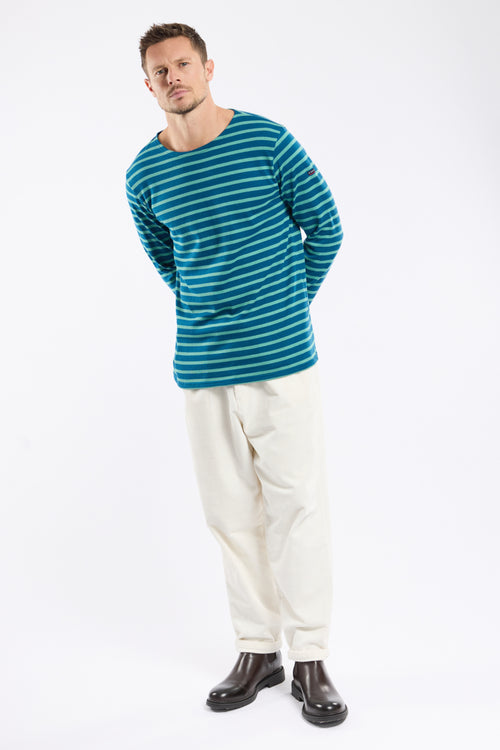 armor-lux-marini-re-homme-original-coton-pais-bross-col-bateau image 4