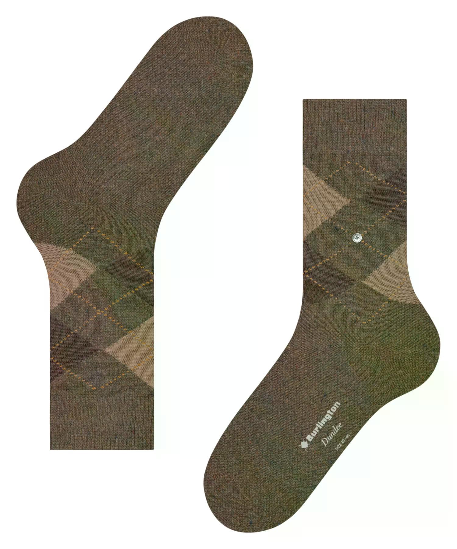 burlington-dundee-chaussettes-homme-marron-hazelnut-5005-40-46-laine-viscose-fan image 5