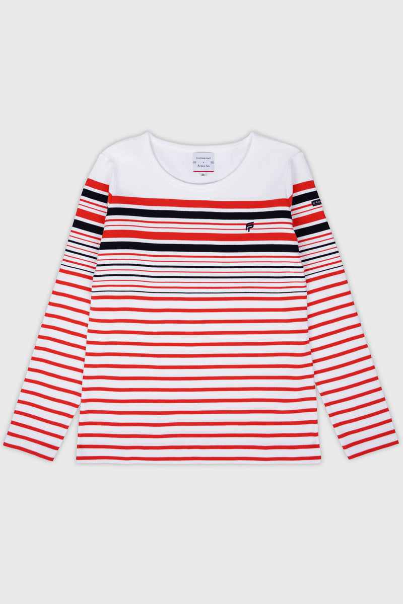 armor-lux-x-fountaine-pajot-marini-re-femme-100-coton image 4
