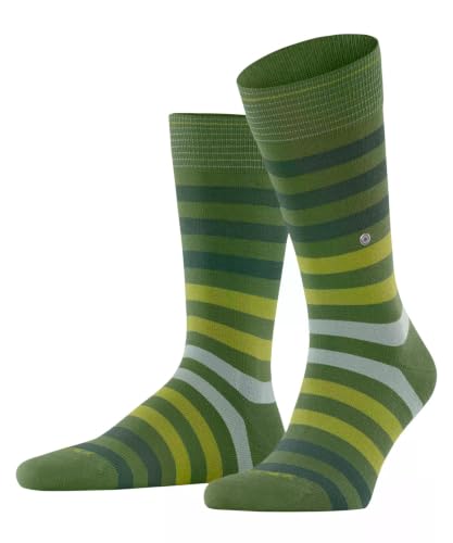 burlington-blackpool-chaussettes-homme-en-coton-vert-forest-7657-40-46 image 6