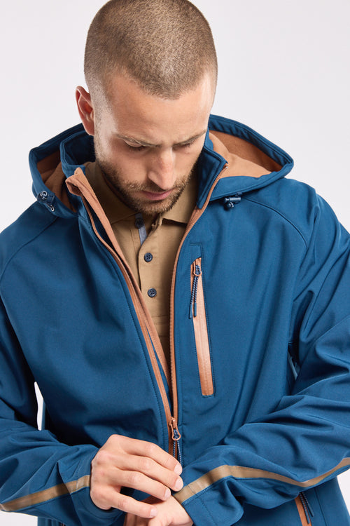 armor-lux-veste-softshell-homme-coupe-ajust-e-polaire image 3