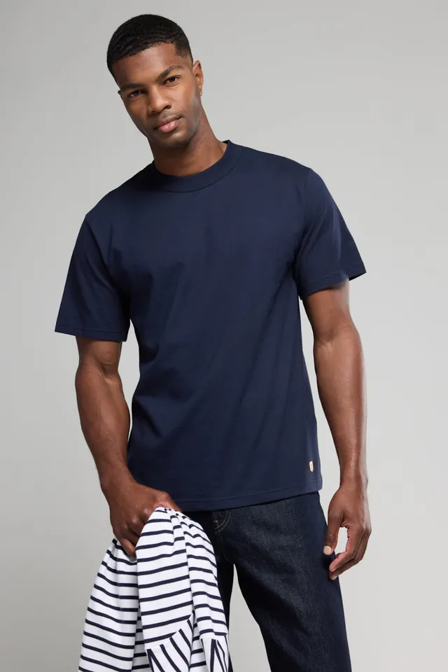 armor-lux-t-shirt-callac-homme-uni-coton-bio-215g-m image 1