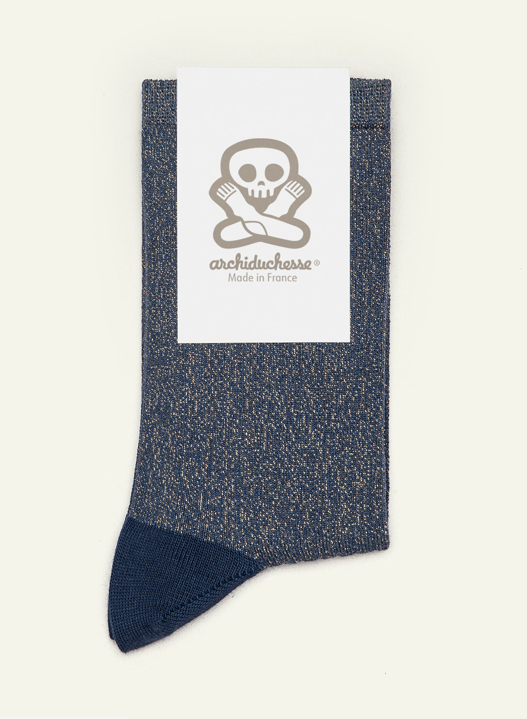 archiduchesse-paillet-e-bleu-de-n-mes-chaussettes-courtes-lurex image 3
