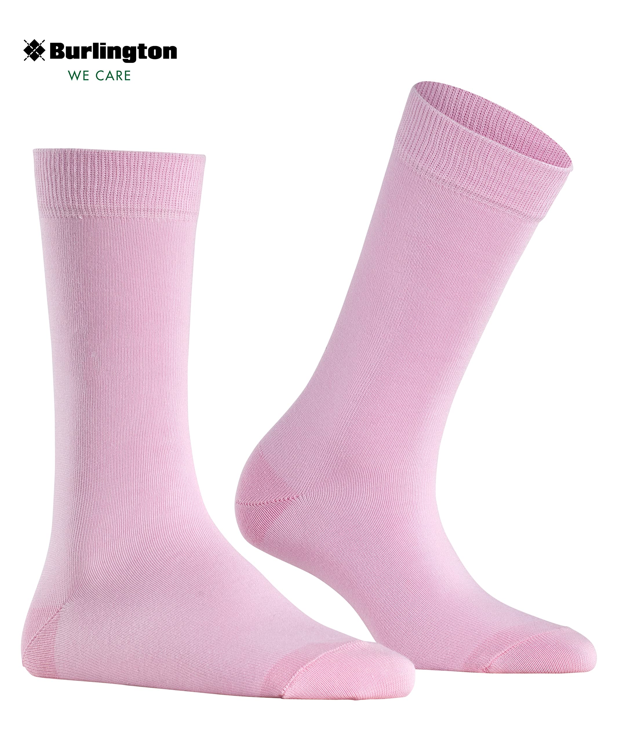 burlington-lady-chaussettes-femme-coton-unies-rose-sporty-rose-36-41 image 4
