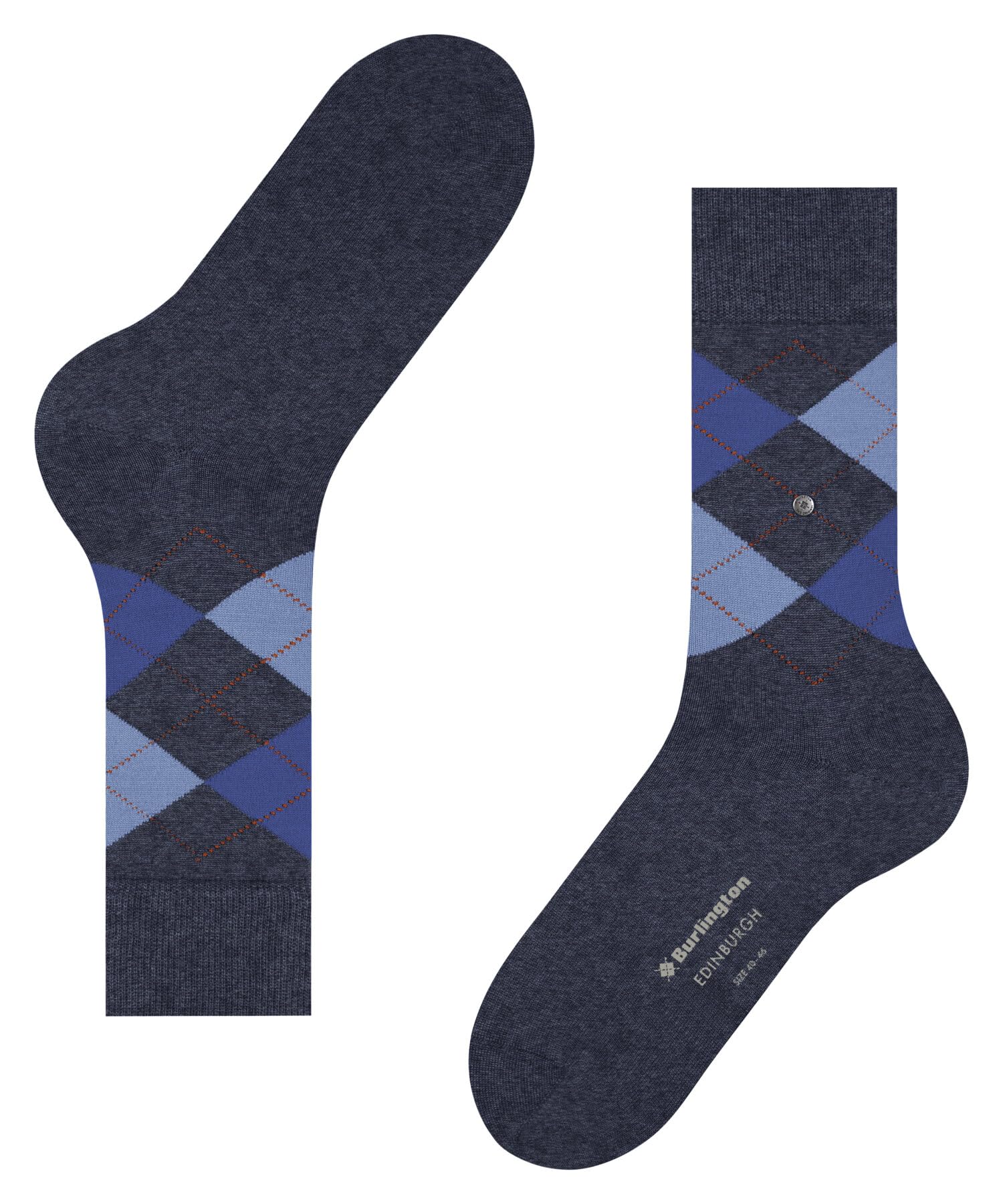 burlington-edinburgh-chaussettes-homme-laine-bleu-dark-blue-40-46 image 5