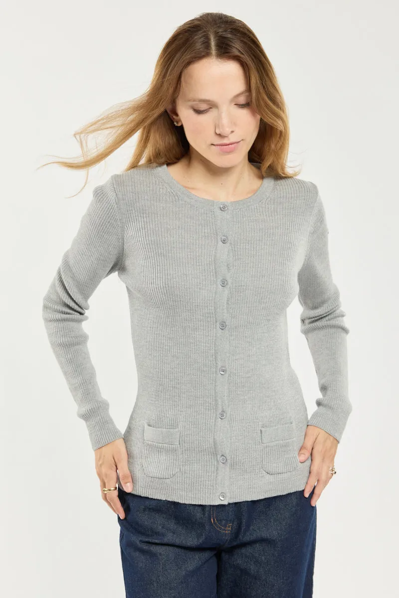 armor-lux-cardigan-femme-boutonn-100-laine-m-rinos image 1