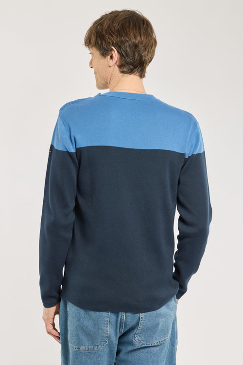 armor-lux-pull-marin-bicolore-homme-100-coton image 6