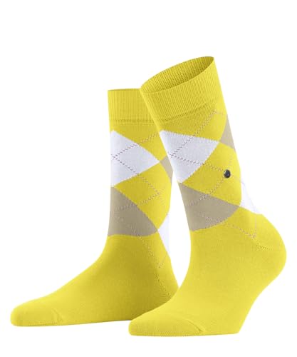burlington-queen-w-chaussettes-femme-coton-fantaisie-1-paire-jaune-sunshine-36-4 image 7