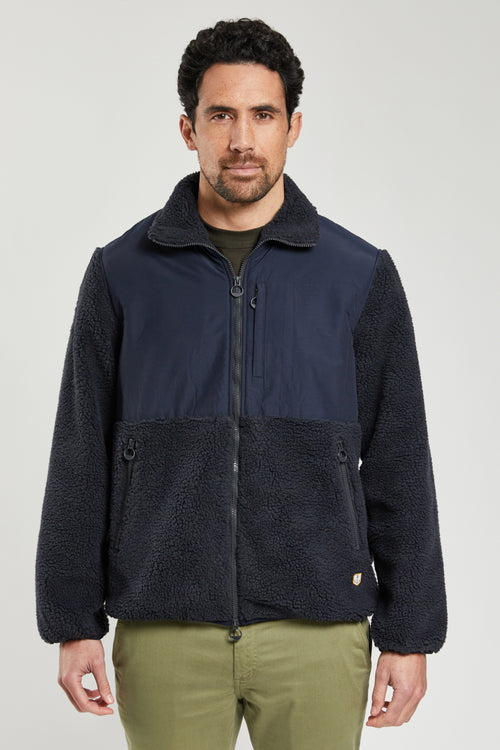 armor-lux-h-ritage-veste-sherpa-zip-homme-polyester-contrast-e image 2