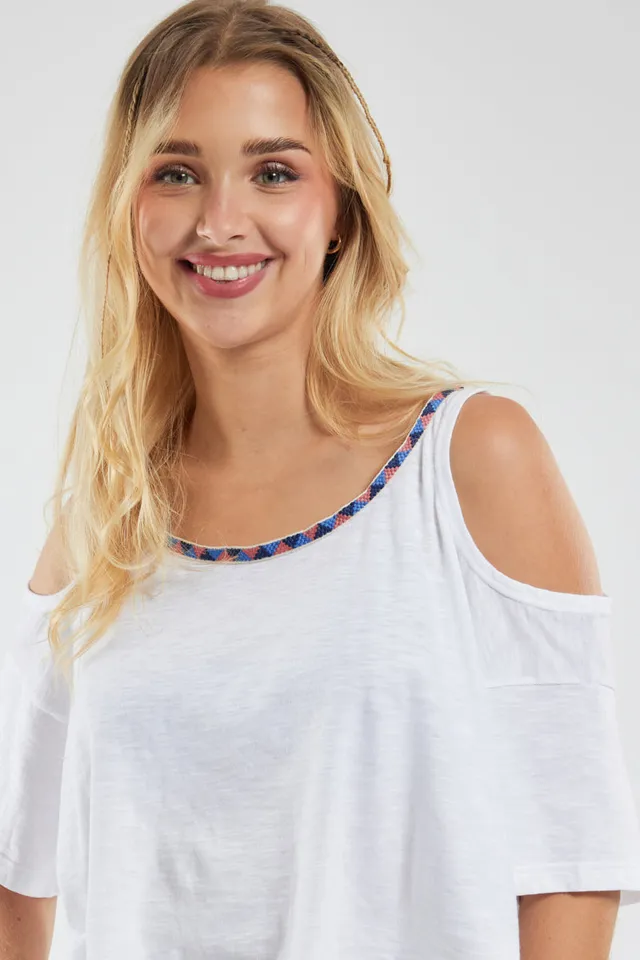armor-lux-coeur-de-miss-t-shirt-crop-top-femme-coton image 1