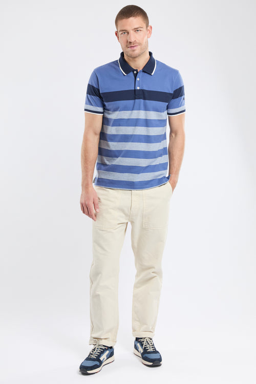 armor-lux-h-ritage-polo-ray-homme-coton-l-ger-manches-courtes image 5