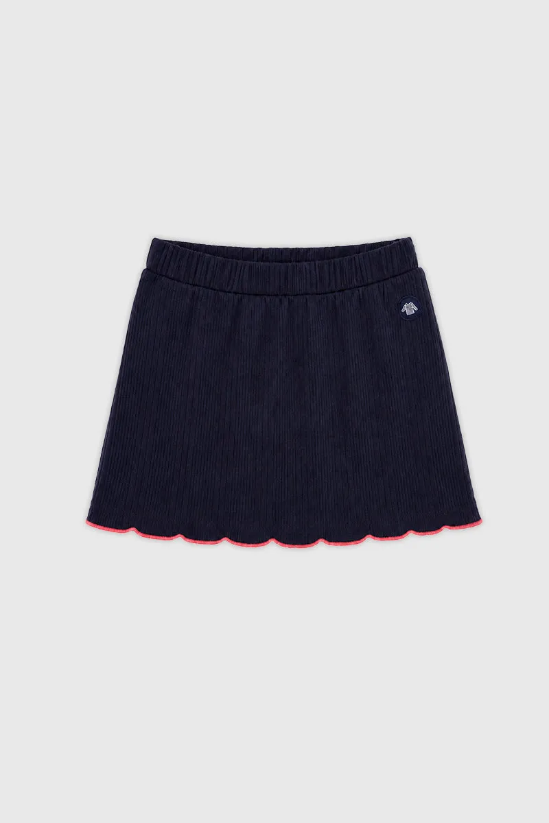armor-lux-jupe-culotte-kids-fille-coton-modal-interlock image 1