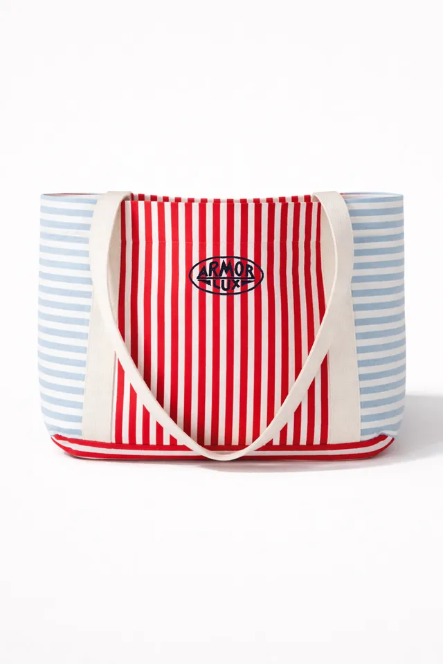 armor-lux-sac-de-plage-ray-coton-doubl-29x48-cm image 1