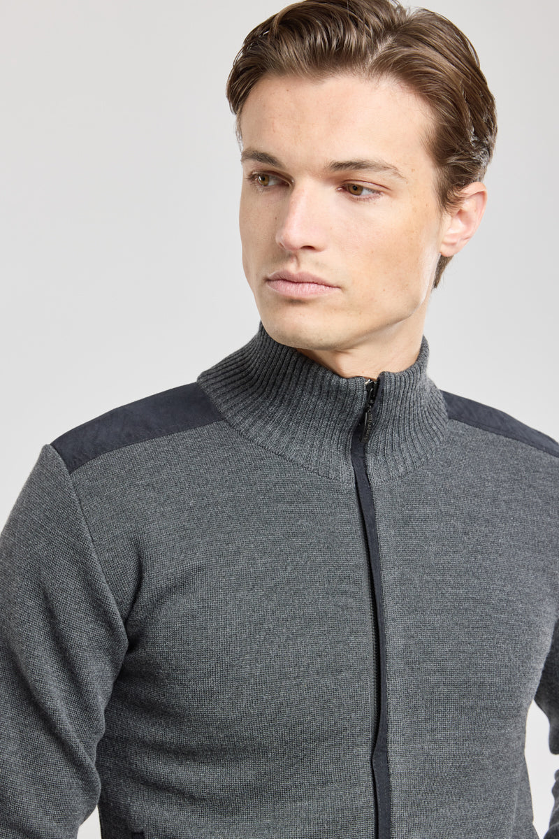 armor-lux-cardigan-zipp-haute-densit-homme image 3