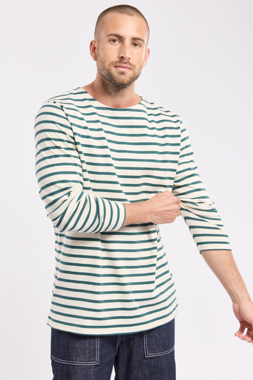 armor-lux-marini-re-homme-manches-longues-coton-rustique image 3