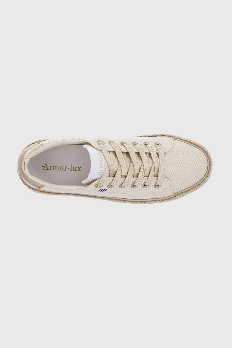 armor-lux-baskets-sablier-femme-toile-recycl-e-semelle-espadrille image 2