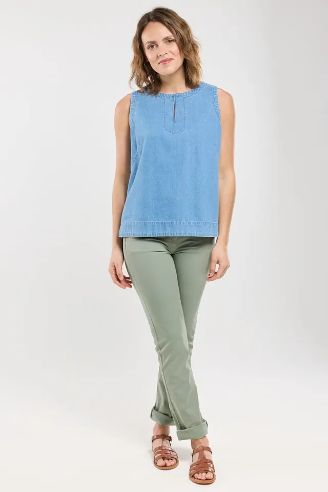 armor-lux-h-ritage-pantalon-femme-coupe-droite-coton-stretch image 1