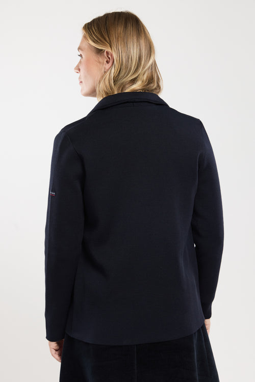 armor-lux-nevez-cardigan-long-femme-laine-et-acrylique-double-boutonnage image 5