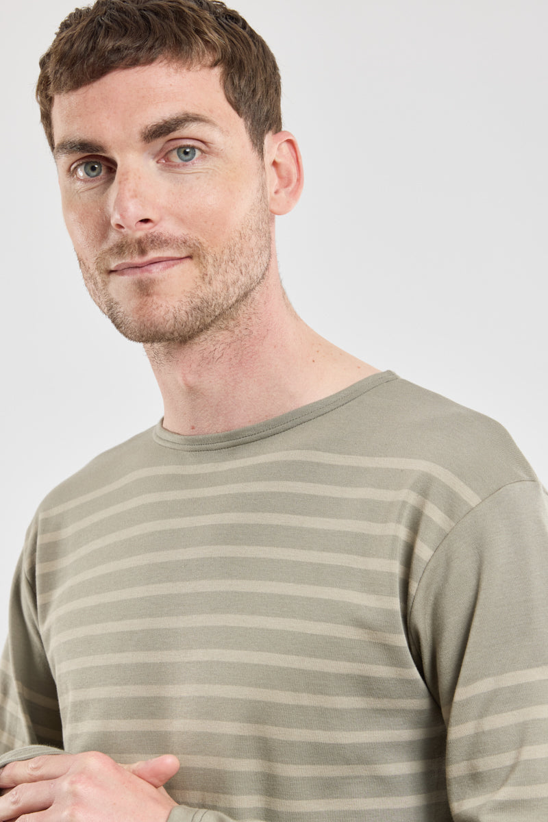 armor-lux-marini-re-homme-manches-longues-coton-pais-interlock-9 image 3