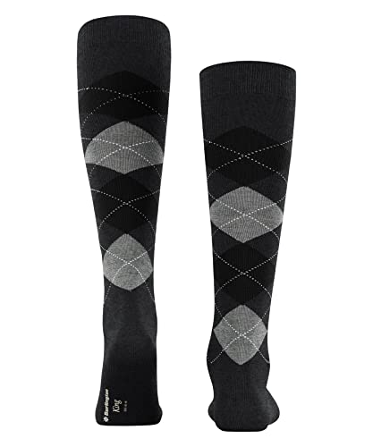 burlington-king-chaussettes-longues-homme-coton-gris-new-grey image 7