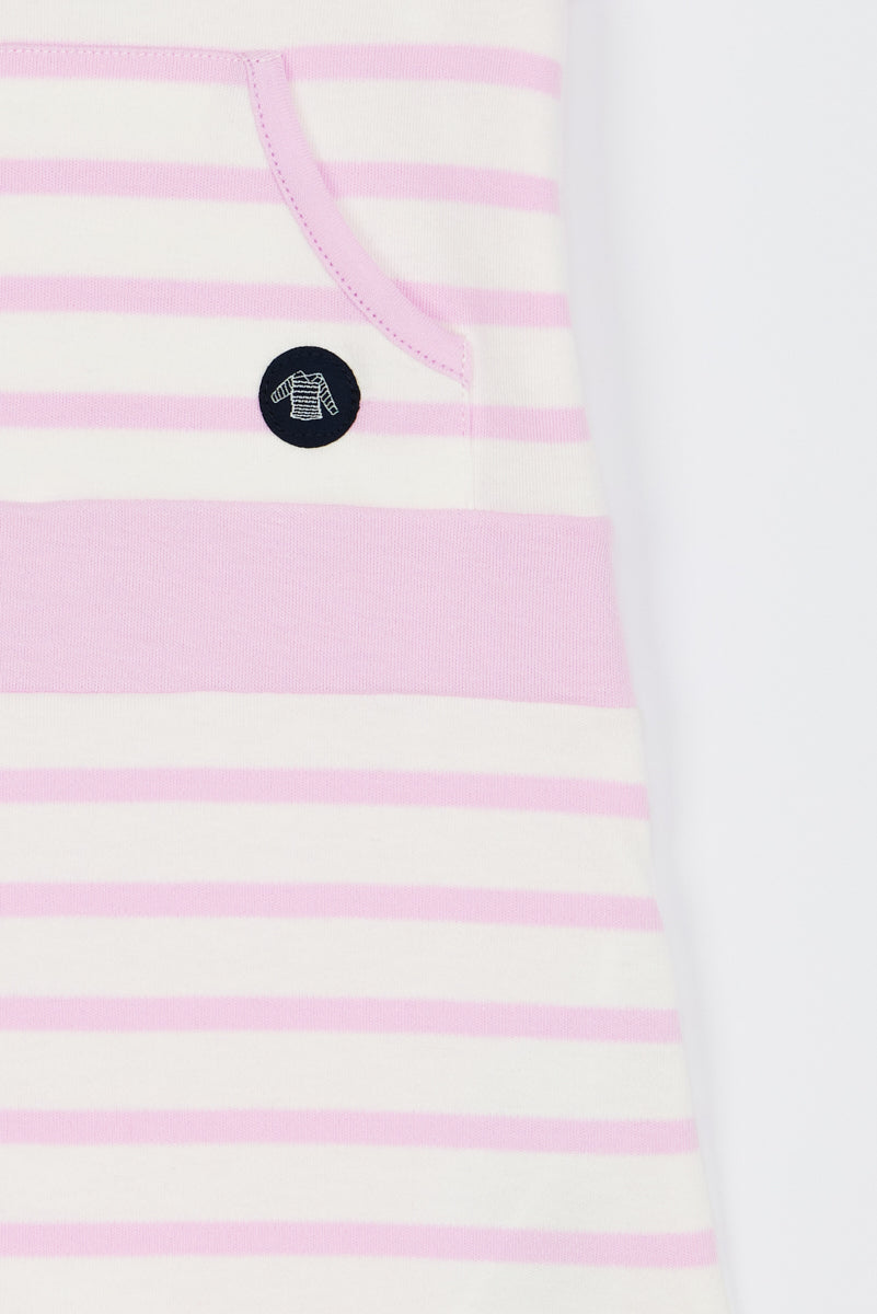 armor-lux-h-ritage-robe-balancelle-baby-coton-pais-capuche image 3
