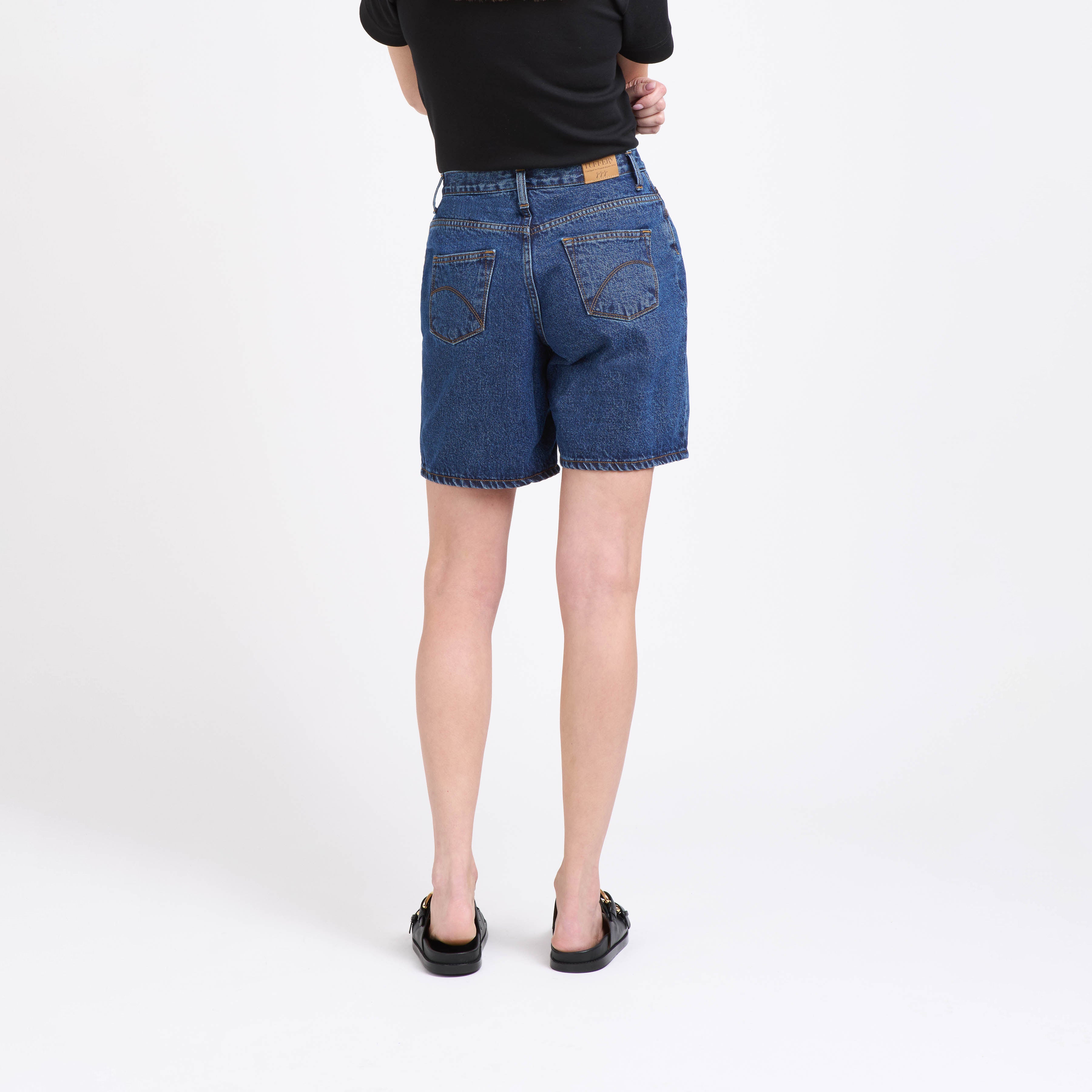 atelier-tuffery-aim-short-femme-taille-haute-jean-stonewashed image 6