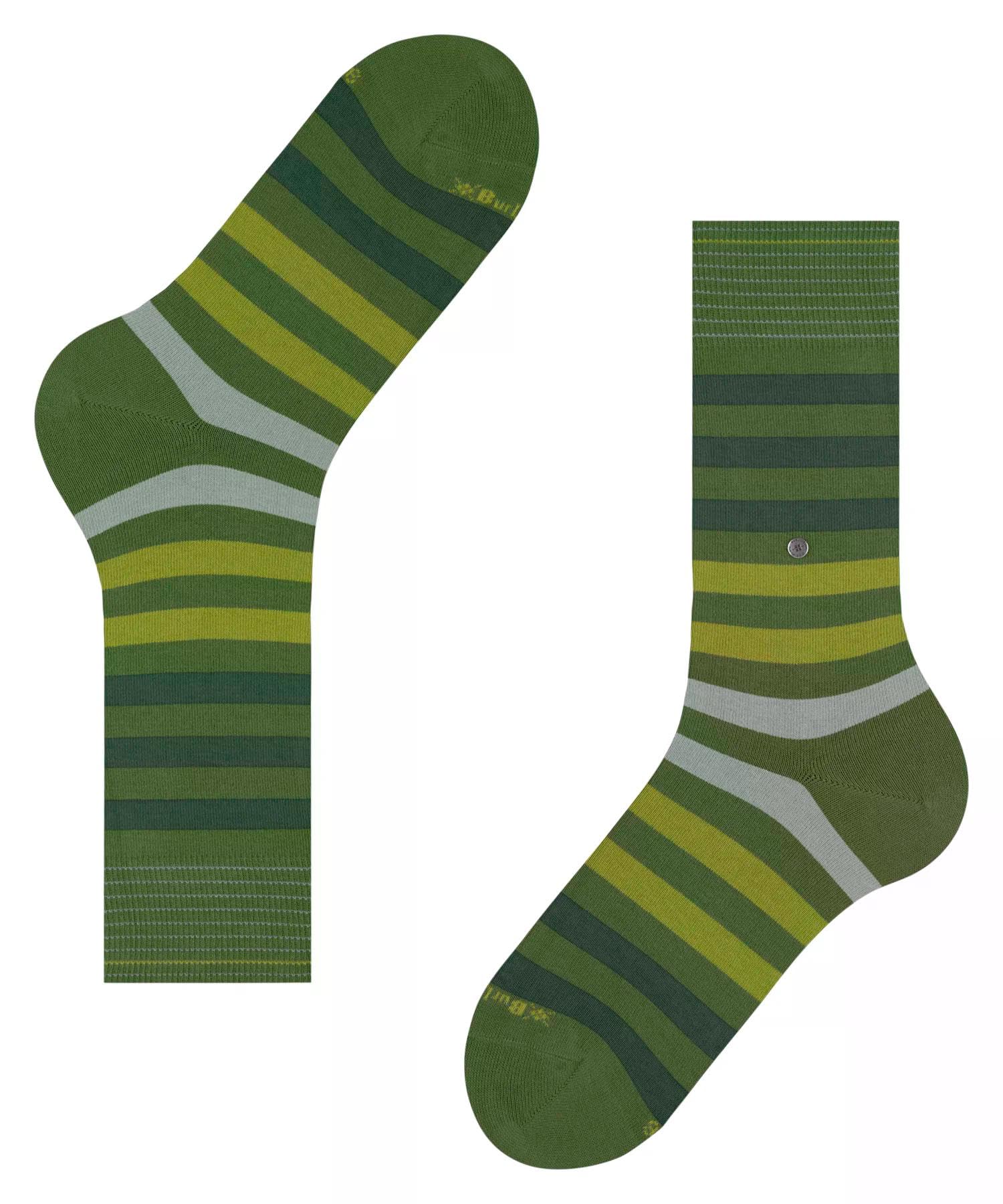 burlington-blackpool-chaussettes-homme-en-coton-vert-forest-7657-40-46 image 5