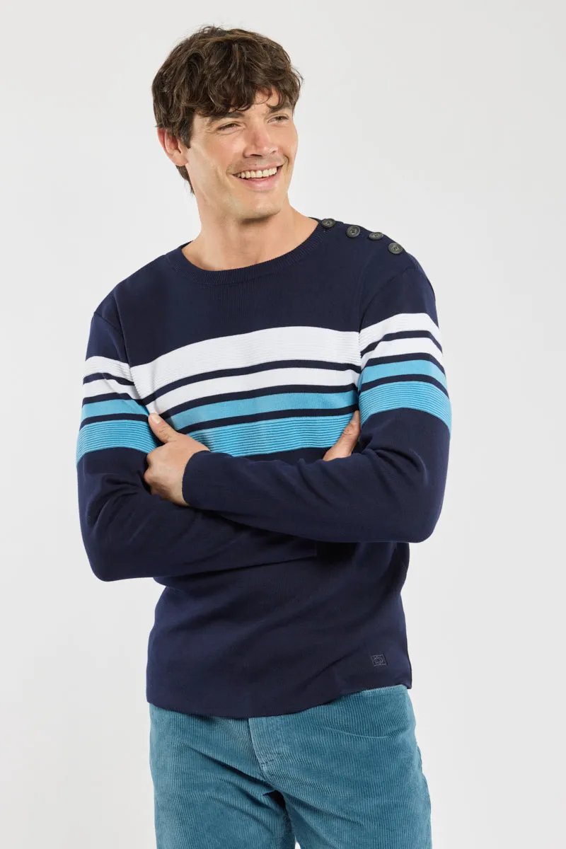 armor-lux-pull-marin-deauville-coton-homme image 1