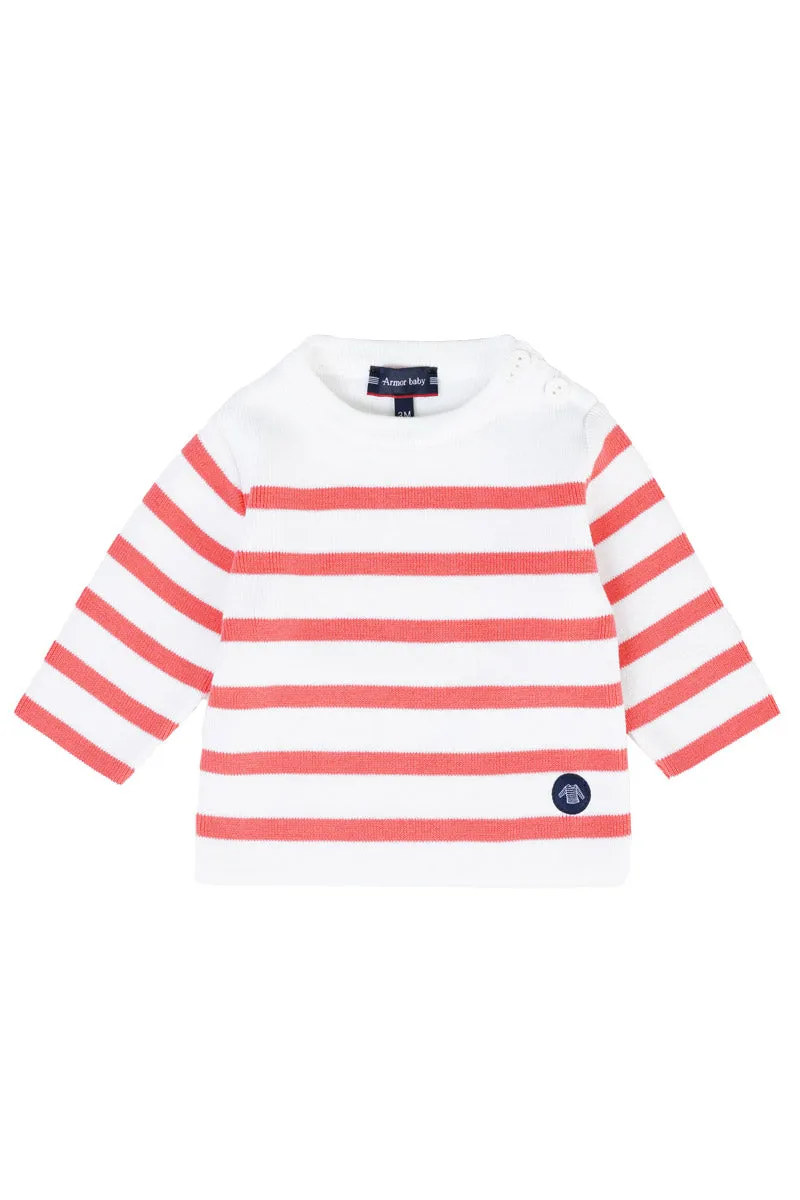 armor-lux-pull-marin-ray-baby-coton image 1
