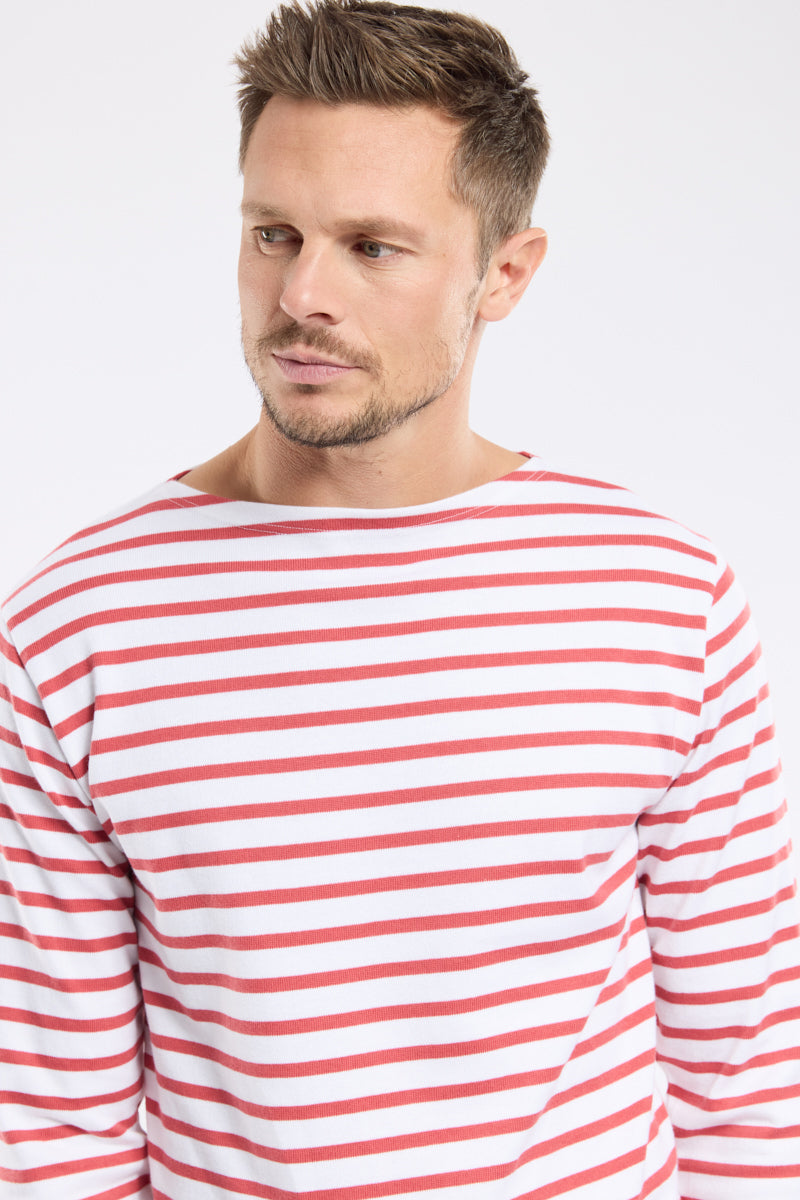 armor-lux-marini-re-homme-coton-rustique-manches-longues-2 image 2