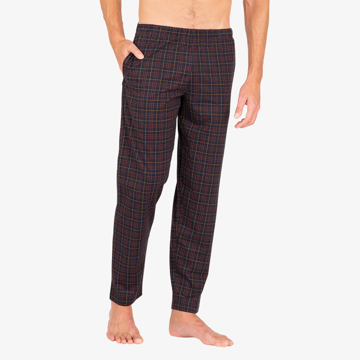 pyjama-long-col-v-homme-l-cossais-eminence image 4
