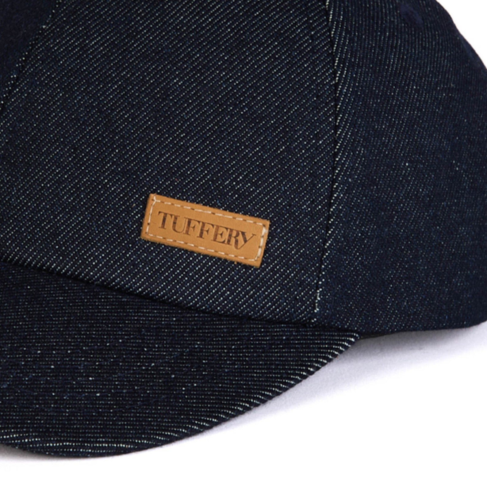 atelier-tuffery-casquette-en-jean-brut-accessoire-denim image 3