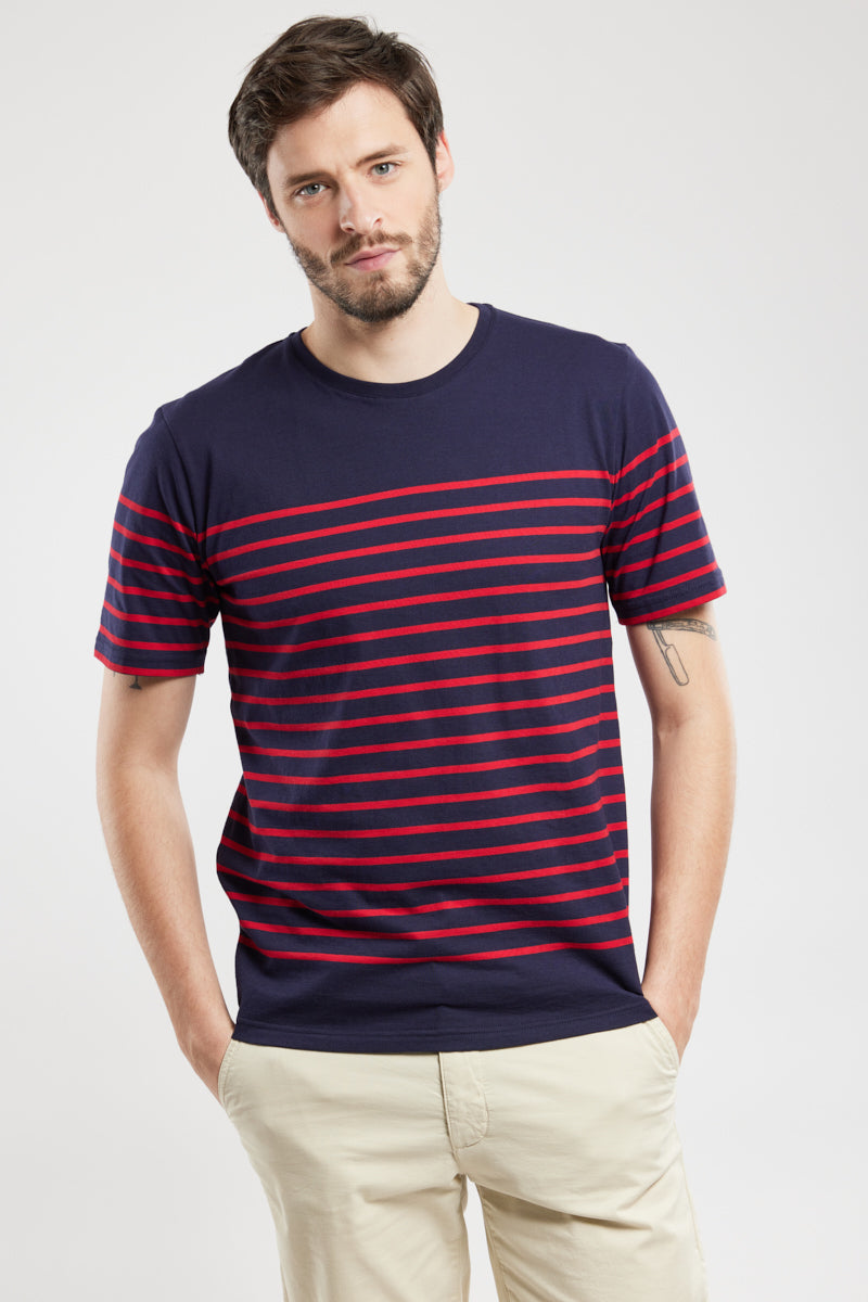 armor-lux-marini-re-etel-homme-manches-courtes-coton-l-ger image 3