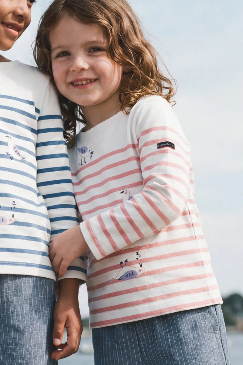 armor-lux-amiral-marini-re-enfant-mouettes-coton-pais image 1