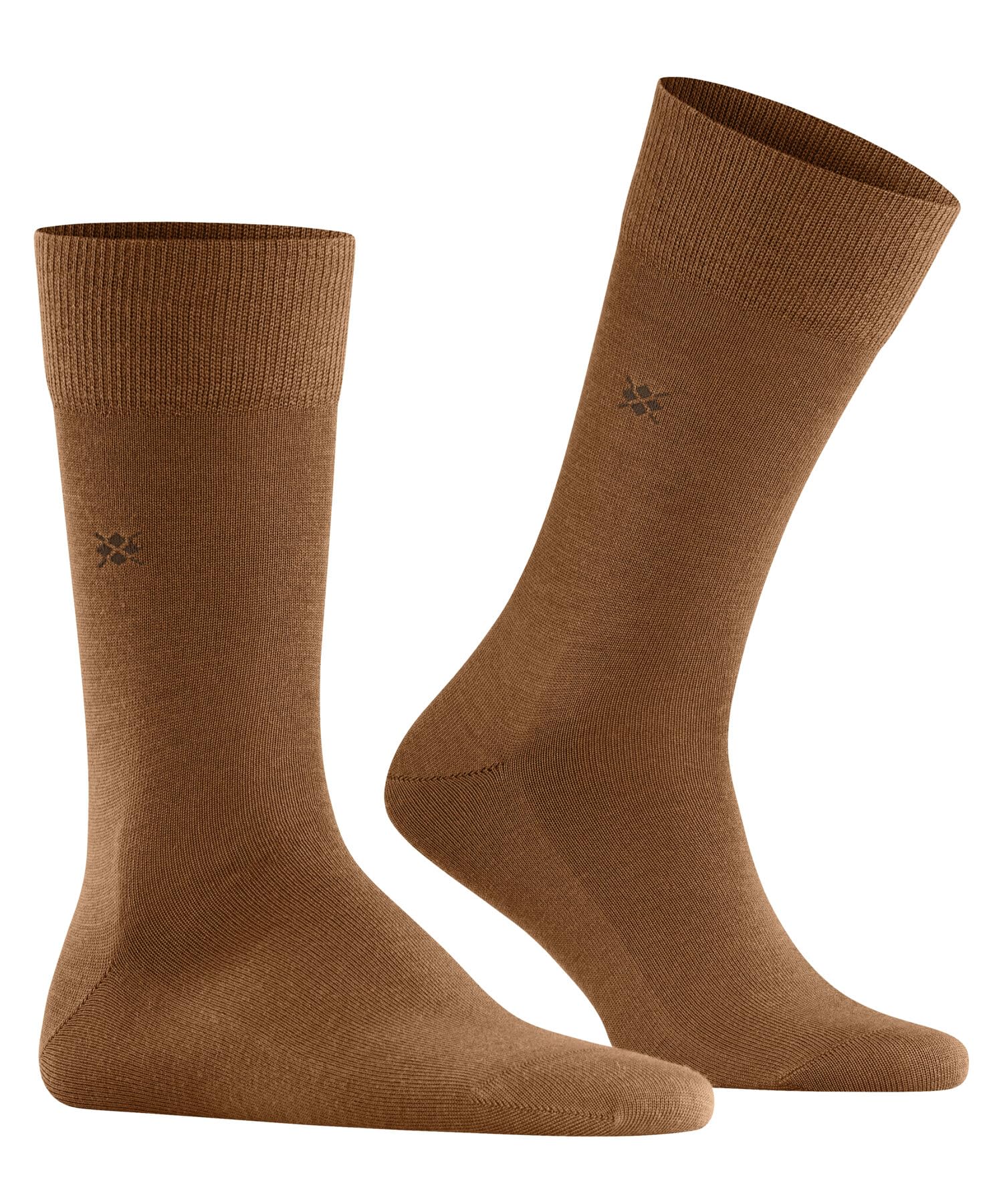 burlington-leeds-chaussettes-homme-marron-caramel-5582-40-46 image 4