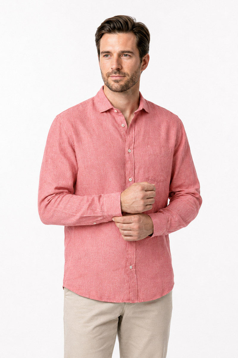 armor-lux-chemise-homme-coupe-confort-100-lin image 3