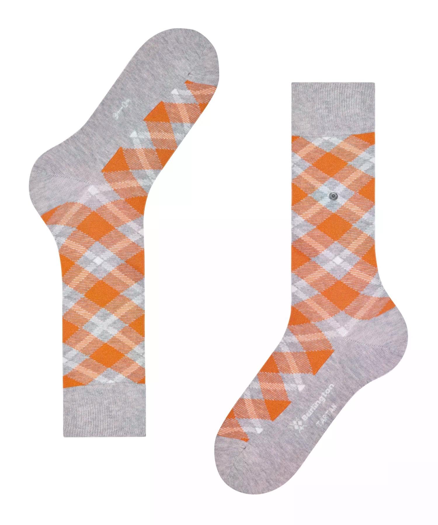 burlington-tartan-chaussettes-homme-gris-light-heather-3223-40-46 image 5