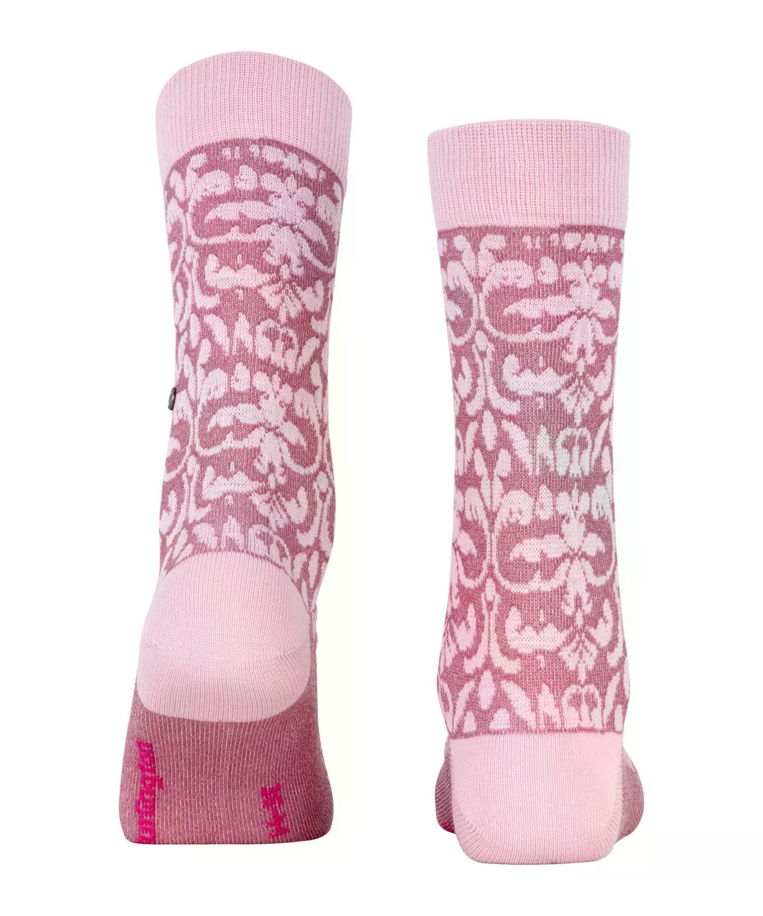 burlington-ornamental-chaussettes-femme-coton-respirant-motif-floral image 2