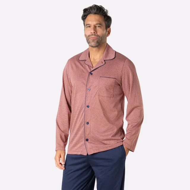 pyjama-long-ouvert-homme-merceris-eminence image 1