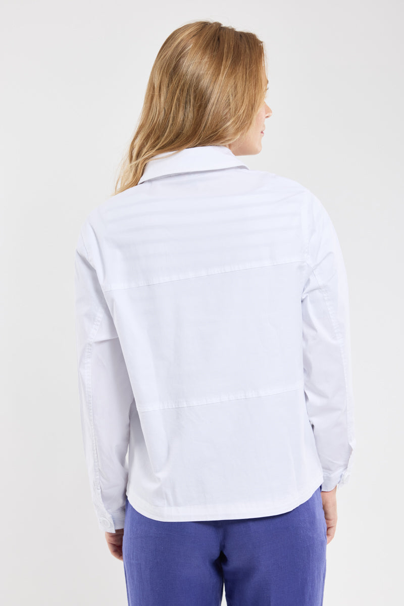 armor-lux-veste-courte-boutonn-e-femme-toile-gabardine-coton-stretch image 5