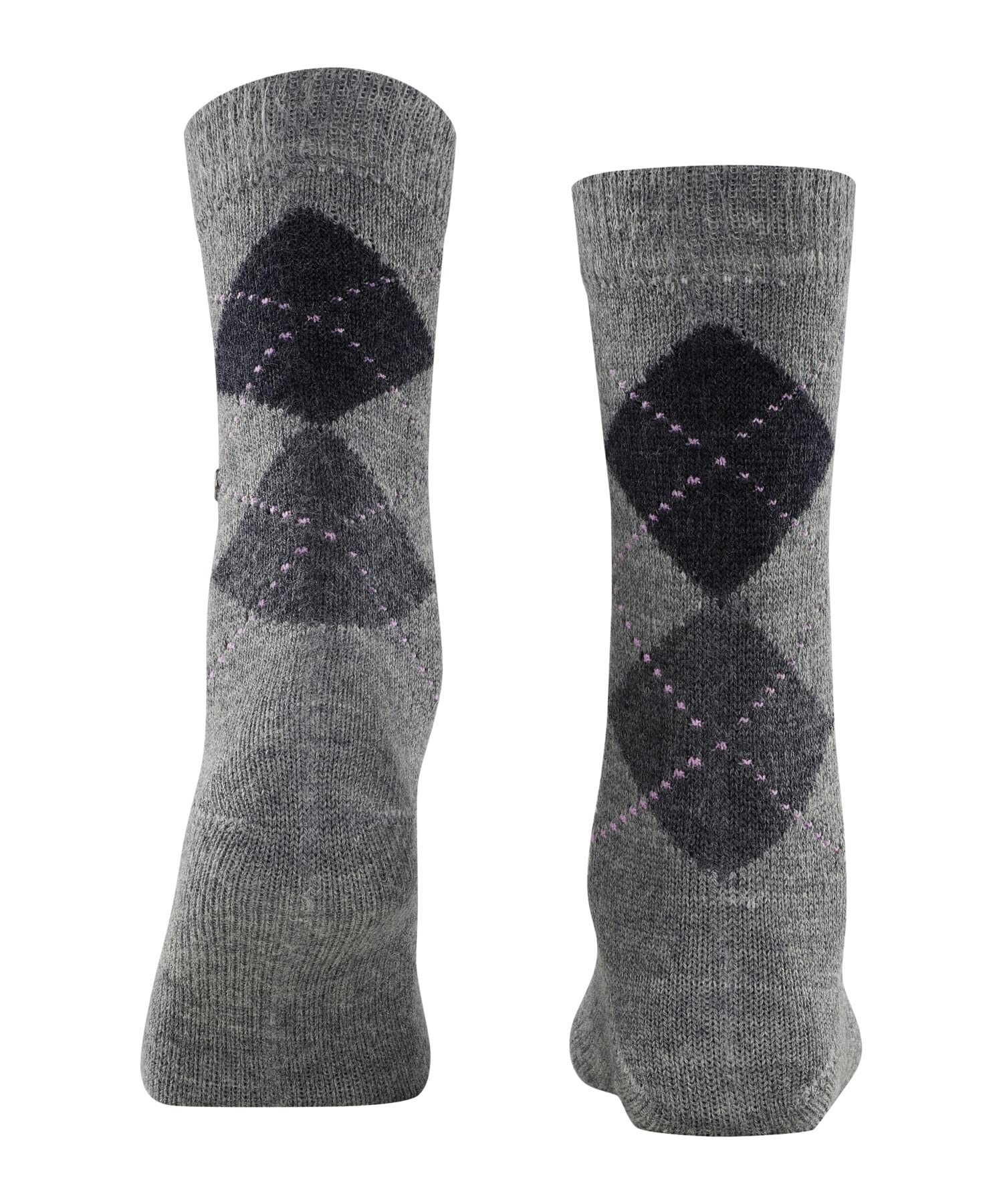 burlington-whitby-chaussettes-femme-fantaisie-gris-36-41 image 2