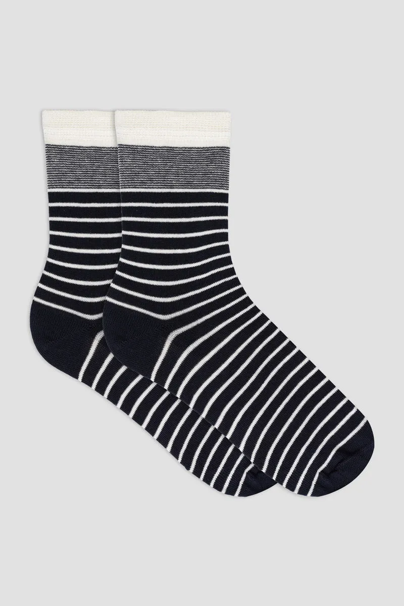 armor-lux-chaussettes-ray-es-femme-coton-35-42-2 image 1