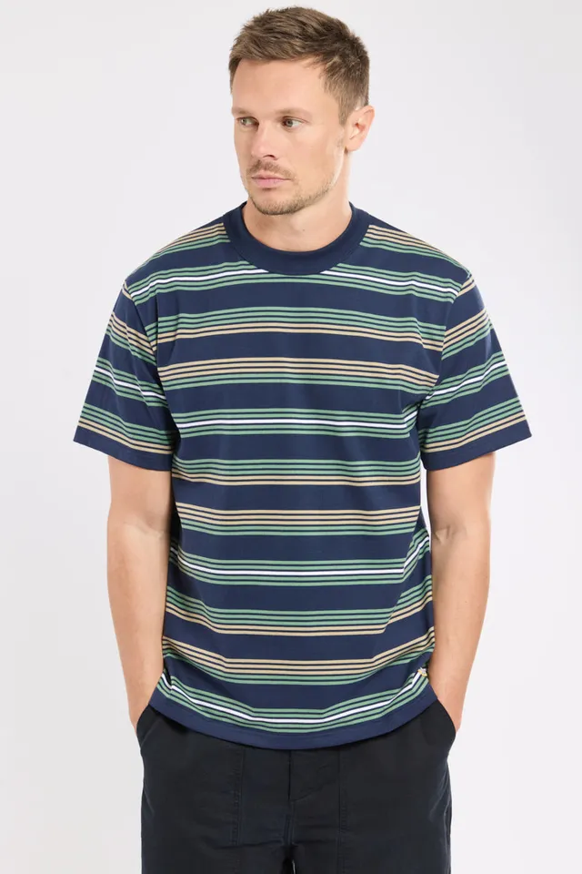 armor-lux-h-ritage-t-shirt-ray-homme-coton-bio-manches-larges image 1